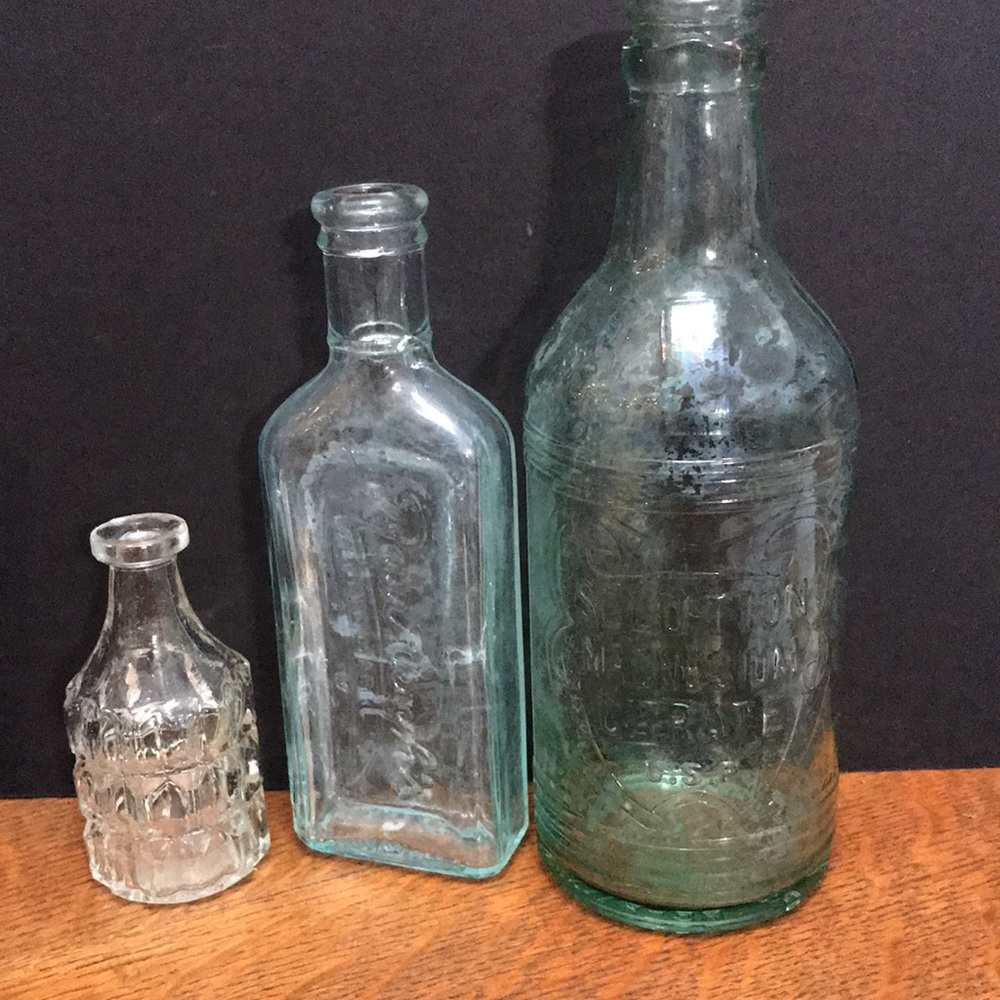 Vintage bottles